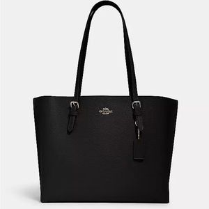 Coach Mollie tote bag. Colour : Gold/Black true red